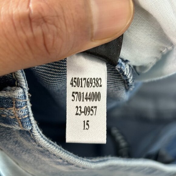 White House Black Market Women's Light Washed Skinny Cropped Jeans Size 8 - Picture 12 of 12